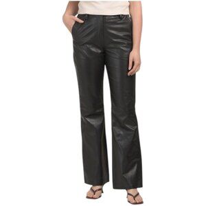 BOD & CHRISTENSEN Leather Flare Pants